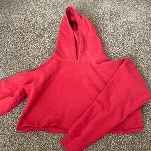Urban outfitters cropped hoodie
